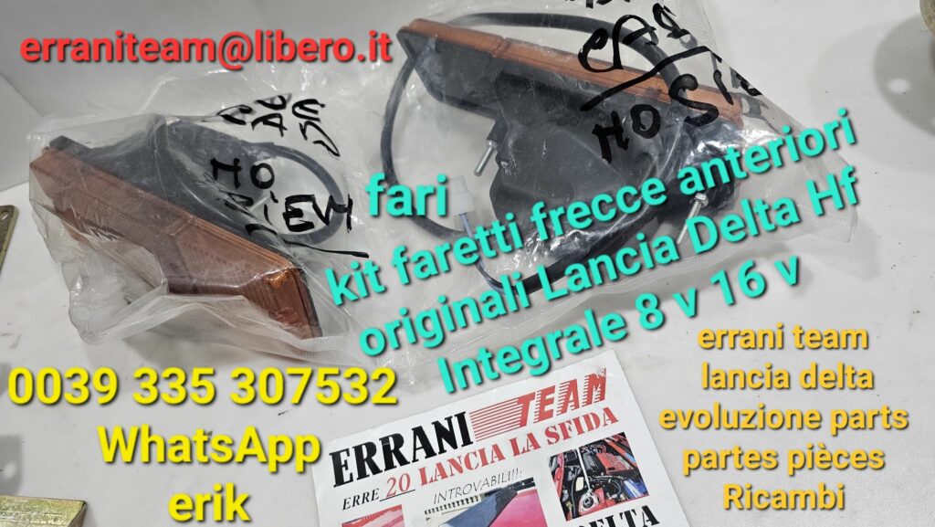 Faro faretto freccia  originale lancia siem integrale 8v 16v                 0039 335 307532