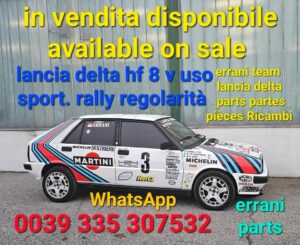 In vendita lancia delta hf turbo 1600 uso rally storici regolarità  0039 335 307532