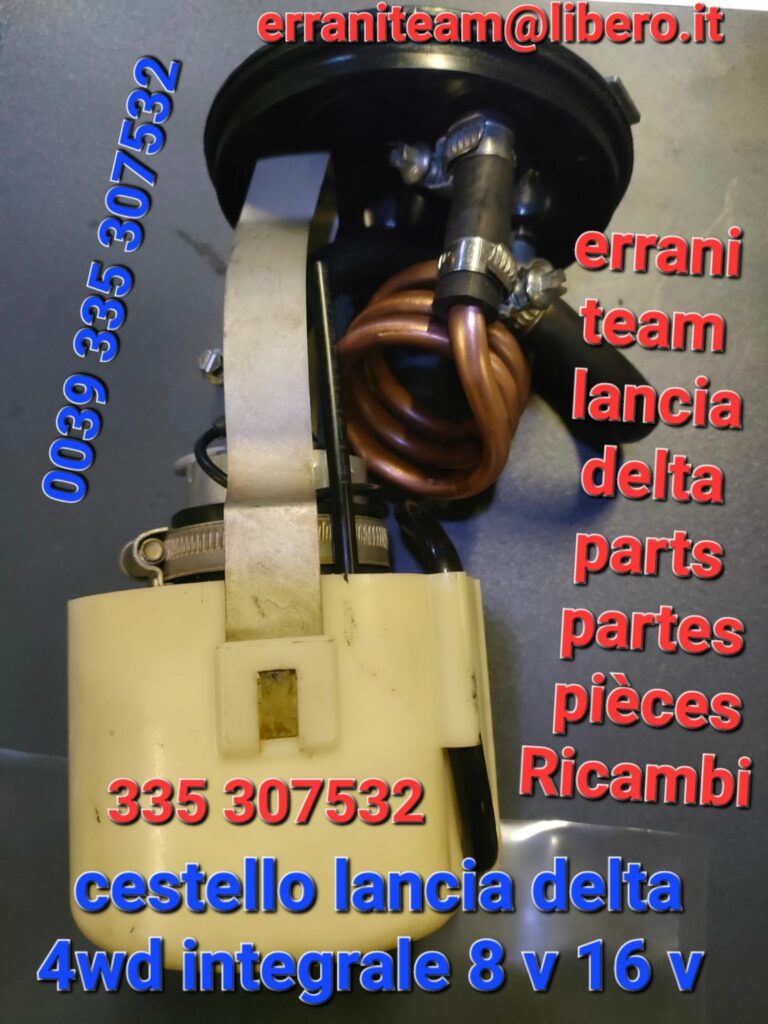 1 cestello integrale 890 euro 2 guarnizioni alettone 58 euro 2 kit pamponi barra 86 euro