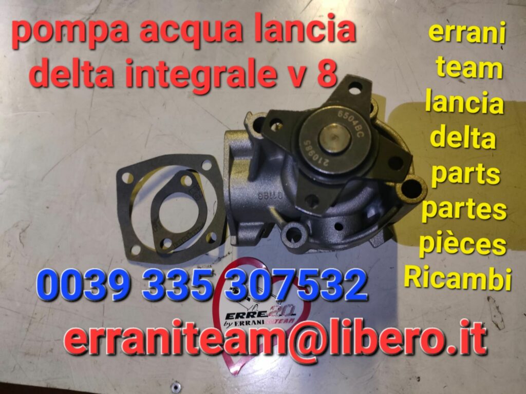 Pompa acqua motore integrale 8 v lancia delta